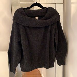 H&M Off The Shoulder Sweater